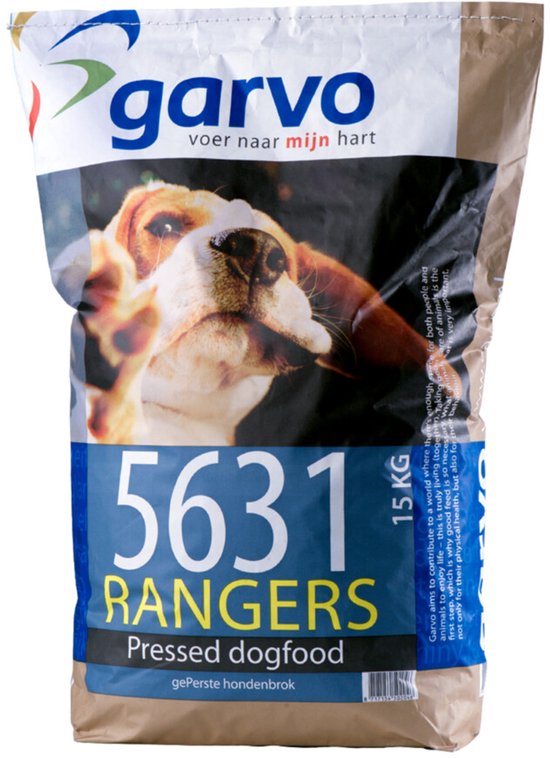 Garvo Rangers Hondenbrok Geperst 15 kg