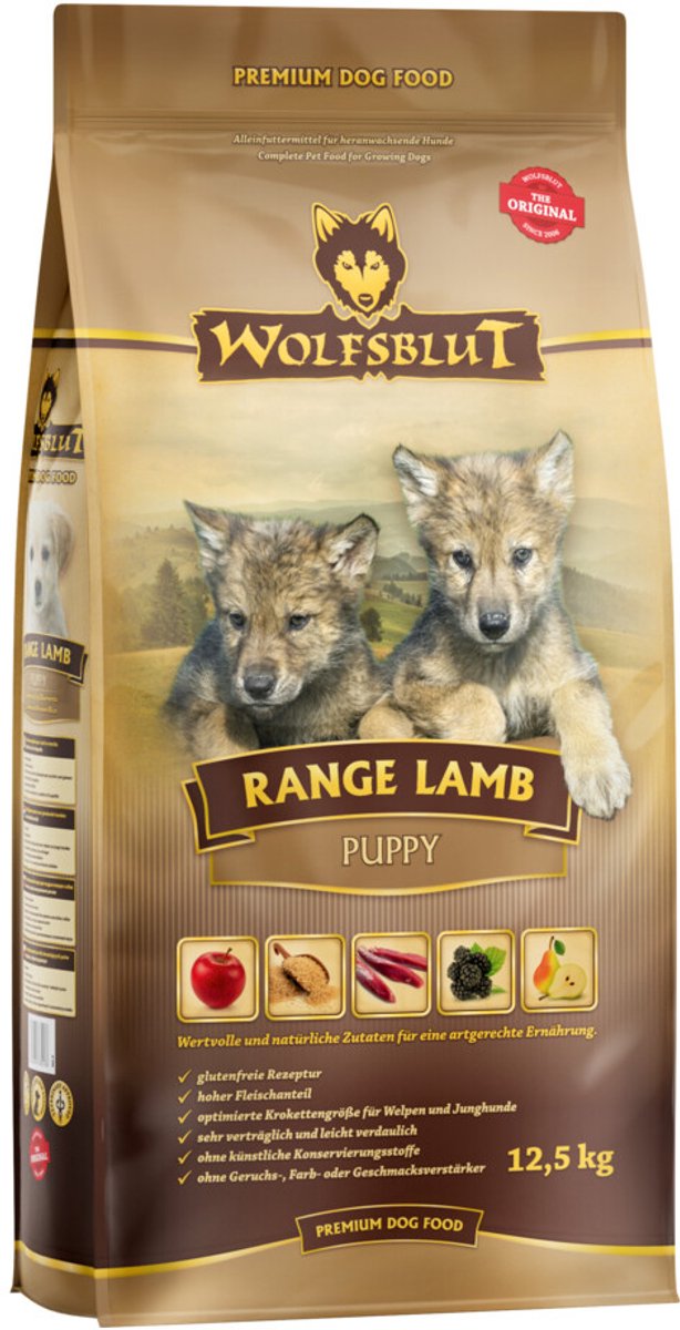 Wolfsblut Range Lamb Puppy 12,5 kg