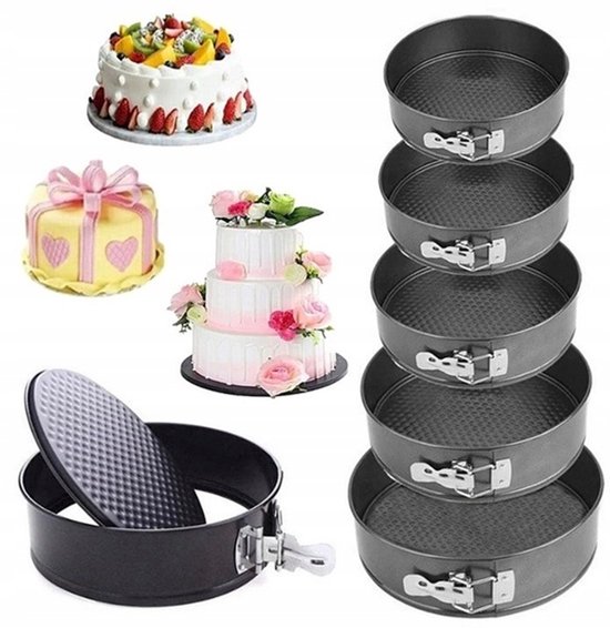 Grizzly Springform Cake Tin met Losse Basis - Non-stick Grizzly Springform Cake Tin met Losse Basis - Non-stick