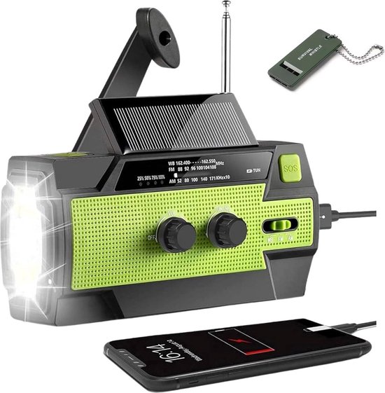 BSTNL Noodradio Elite – AM/FM – Noodfluit – 4000 mAh
