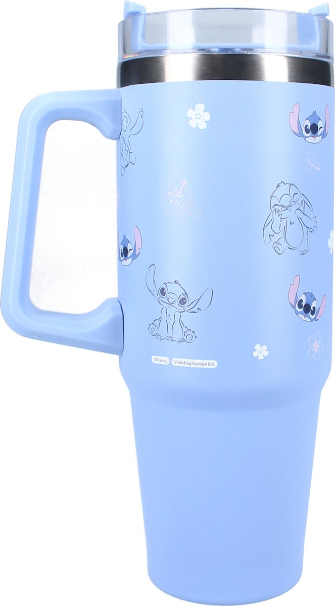 Stitch - Drinkfles - 900ml - Bottled Bliss van Merkloos — afbeelding 2