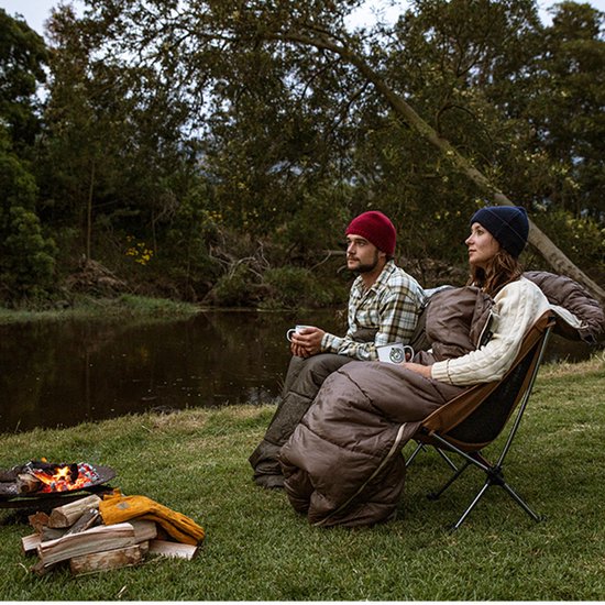 Slaapzak met capuchon, 2-in-1 kampeerquilt, zwart van Quechua — afbeelding 3