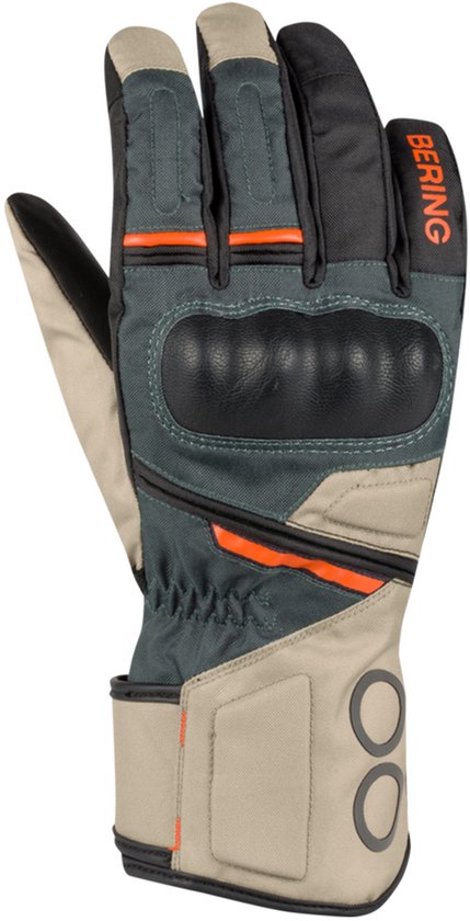 Bering Lady Siberia Handschoenen Beige Grijs Oranje - Maat T6 - Handschoen