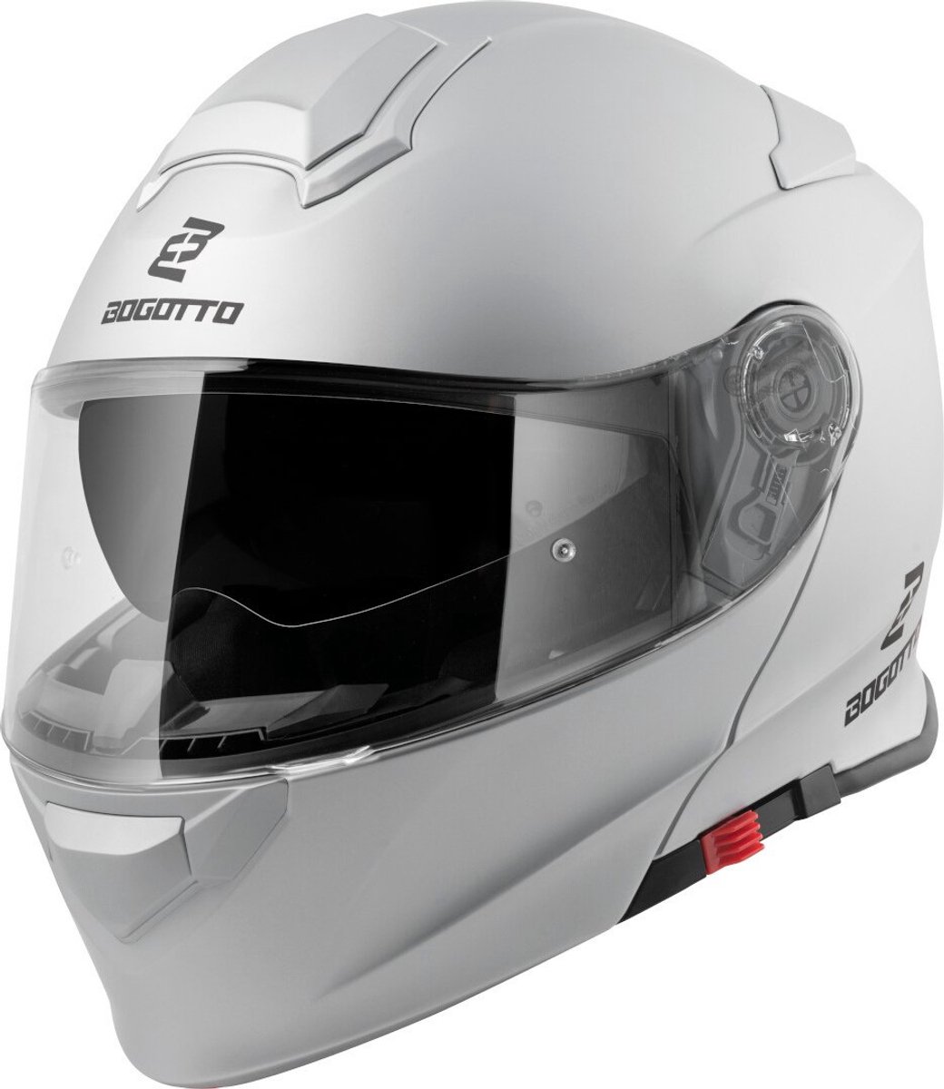Bogotto H271 Zilver Systeemhelm - Maat XXL - Helm