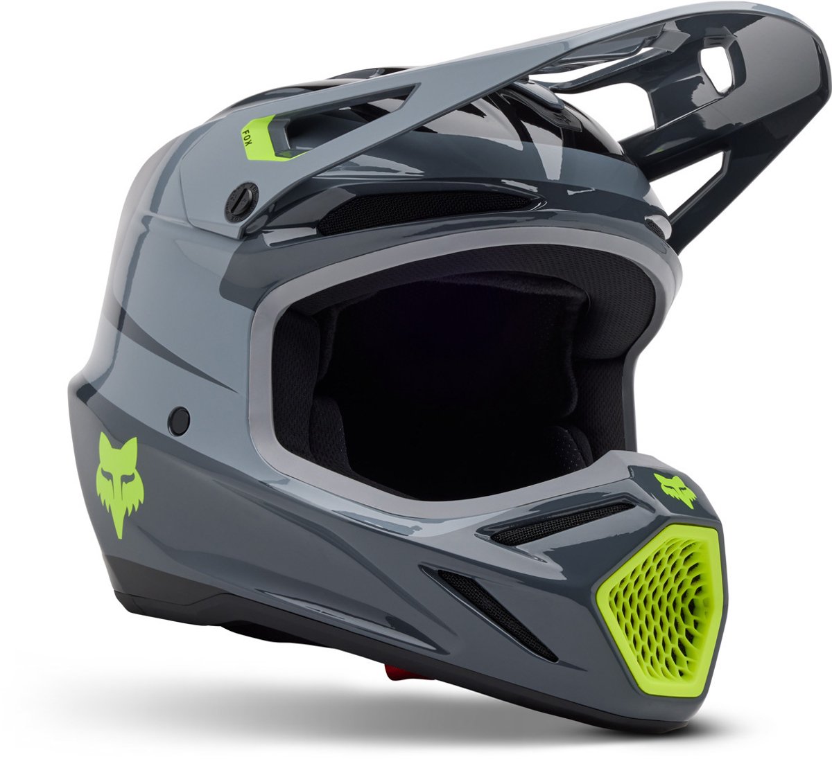 FOX V3 Divider MIPS Grijs Crosshelm - Maat XXL - Helm