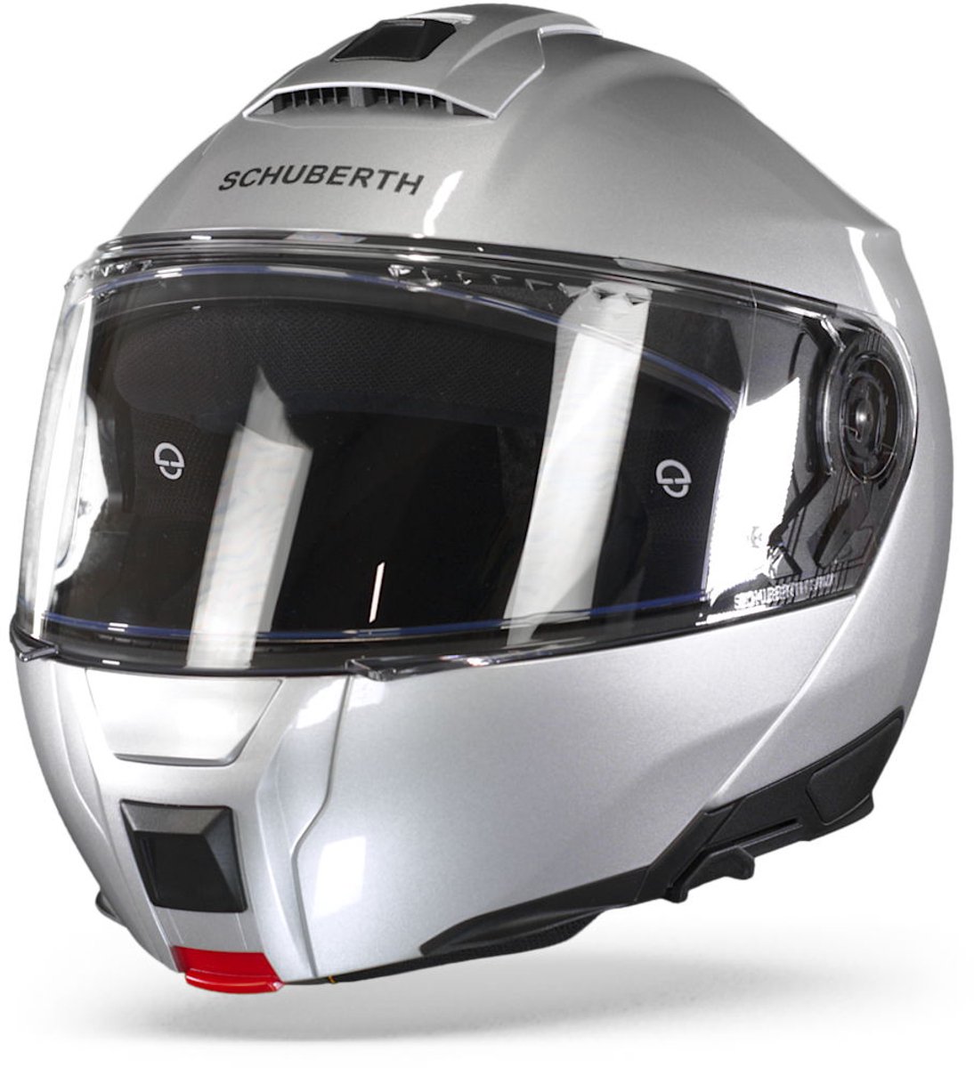 Schuberth C5 Zilver Grijs Systeemhelm - Helm