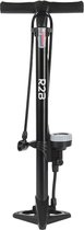 R2B Fietspomp met Drukmeter - Dubbele Ventielkop - Incl. Opzetstuk voor o.a. Ballen & Luchtbed - Fietspompen - Fiets Pomp - Bandenpomp - Handpomp - Bike Pump