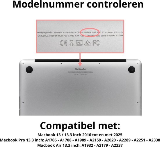 Mastersøn - Écran de confidentialité - Convient pour Apple Macbook 13 pouces - 13'' - Ordinateur portable - Écran de confidentialité - Protecteur - Filtre anti-lumière bleue - Avec aimants - Plug & Play