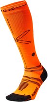 STOX Energy Socks Hardloopsokken Dames - Compressiekousen - Compressie Sokken Hardlopen - Sportsokken Oranje - Maat L: 40-43 - 1 Paar