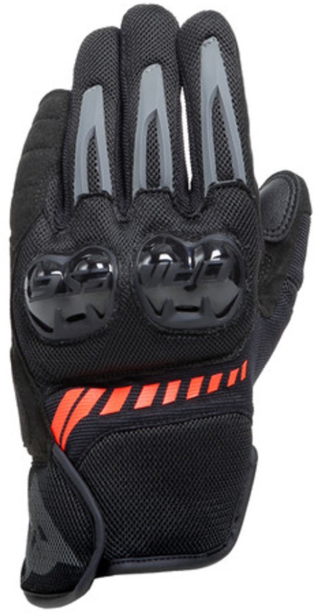 Dainese Mig 3 Air Zwart Fluo Re - Handschoen
