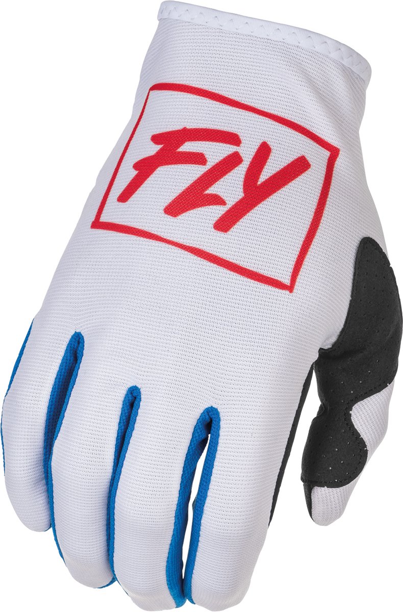 FLY Racing Lite Rood Wit Blauw - Handschoen