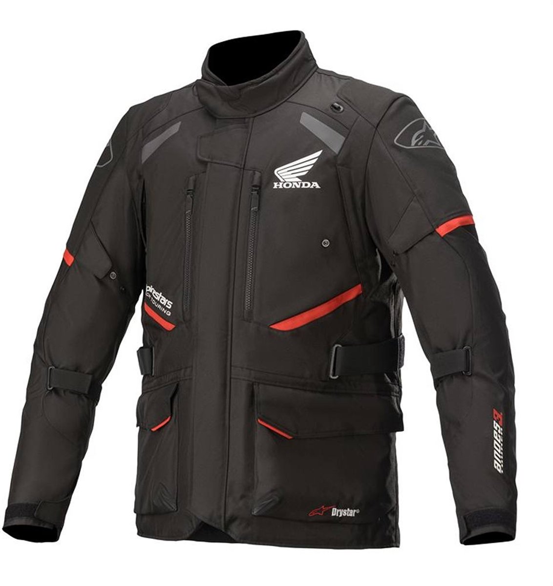 Alpinestars Honda Andes V3 Drystar Jas Zwart - Jas