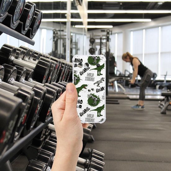 Case Anti-shock voor Google Pixel 8A Dinosaurus
