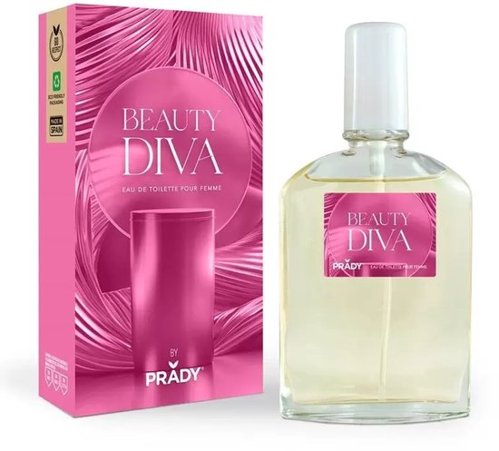 By Prady Beauty Diva Eau de Toilette Pour Femme 90ML