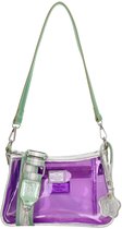 Charm London La Marina Schoudertas - Crossbody - Schouderband - Stijlvol - Airtaghouder - Dames Tas - Paars