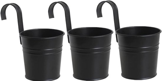 Plantenbak met ketting Plantenkweker Ronde hangende mand Plantenbak Hangende bloemenmand met kettingsysteem Container Huishoudelijke artikelen voor binnen en buiten