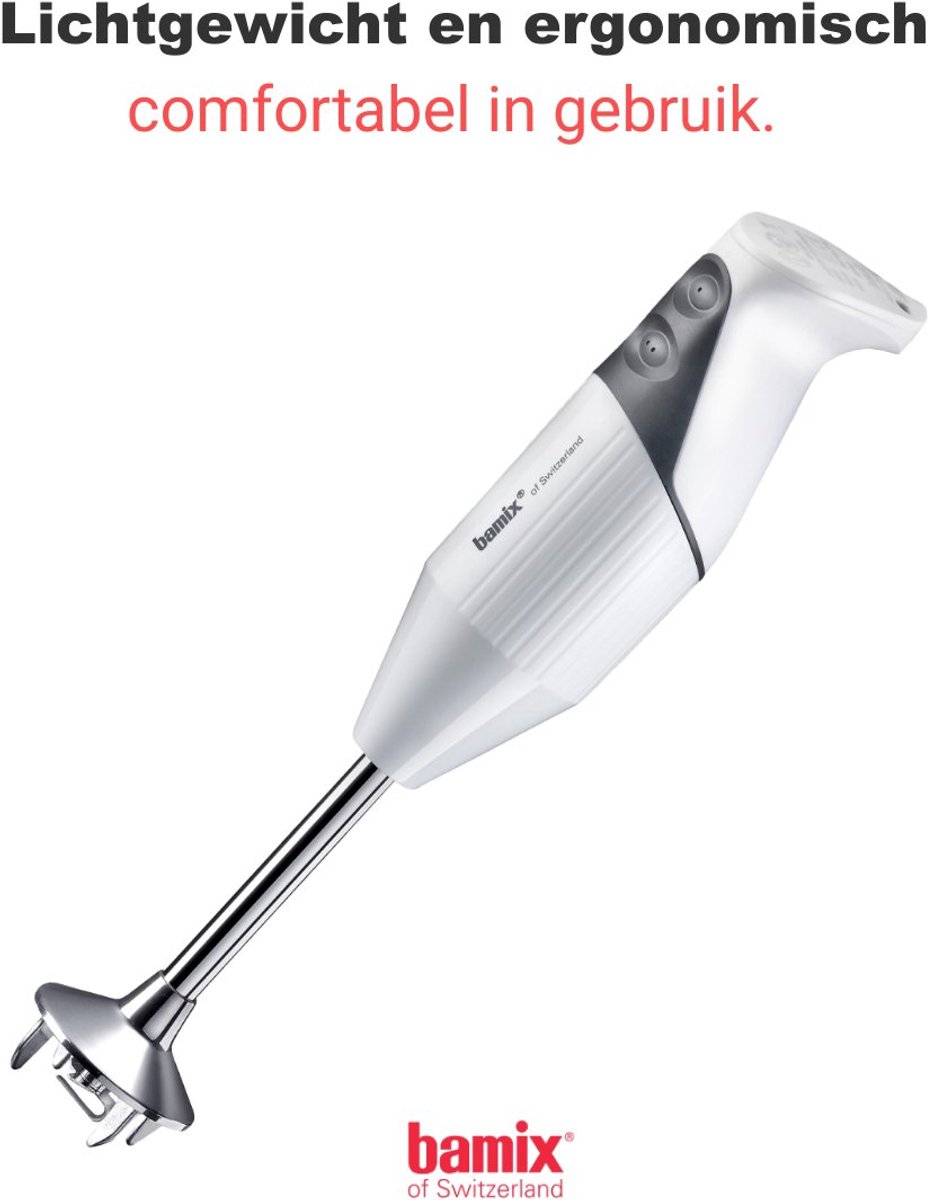 Bamix SwissLine M200 Wit - 200W - Inclusief Accessoires en Smart Helpers – foto 6