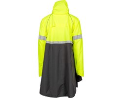 Ralka Regenponcho met Mouwen Waterdicht & Ademend - Volwassenen - Extra Zichtbaar - Maat S/M