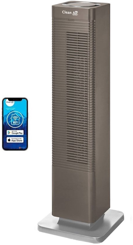 Foto: Clean air optima ca 904c smart 2in1 design ventilator elektrische kachel verwarmen en koelen stoffilter draaicirkel oscillatie 80 digitale thermostaat instelbaar 15 35c