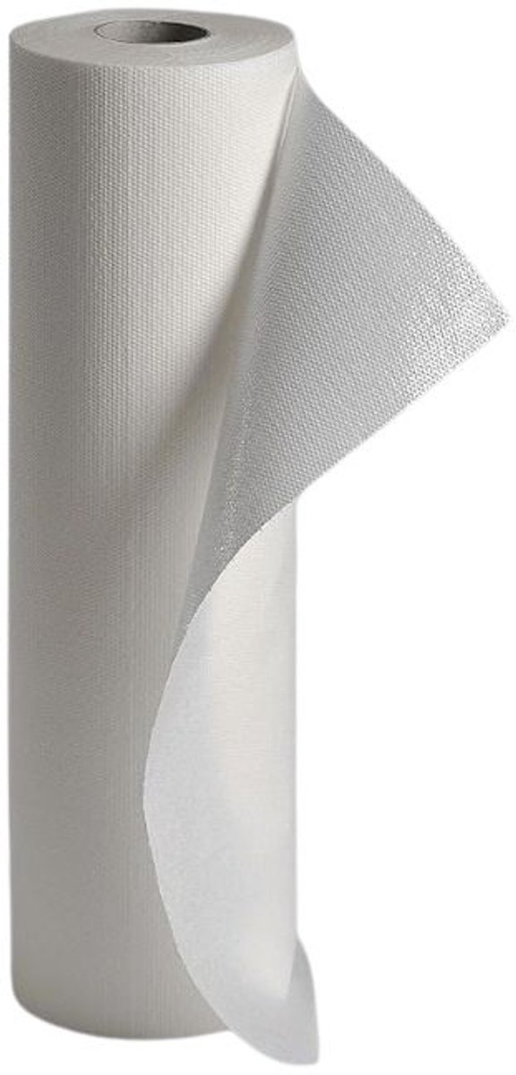 KURTT - Onderzoektafelpapier (9 stuks)- Onderzoek papier - Massage tafel papier - Behandeltafelpapier - Onderzoekbankpapier - Papier voor behandeltafel- behandelpapier - Cellulose - rol 2 laags 39 cm x 50 mtr