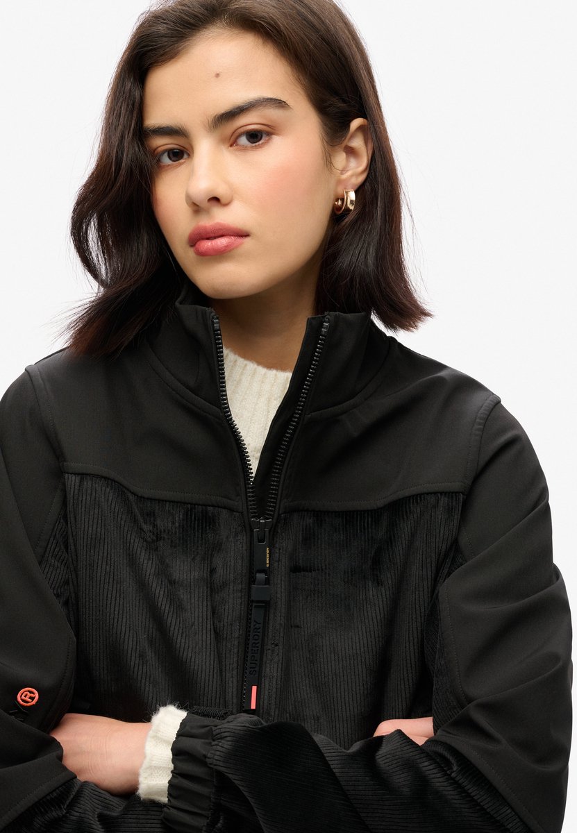 Superdry - Drop Needle Trekker jas van velours - Dames
