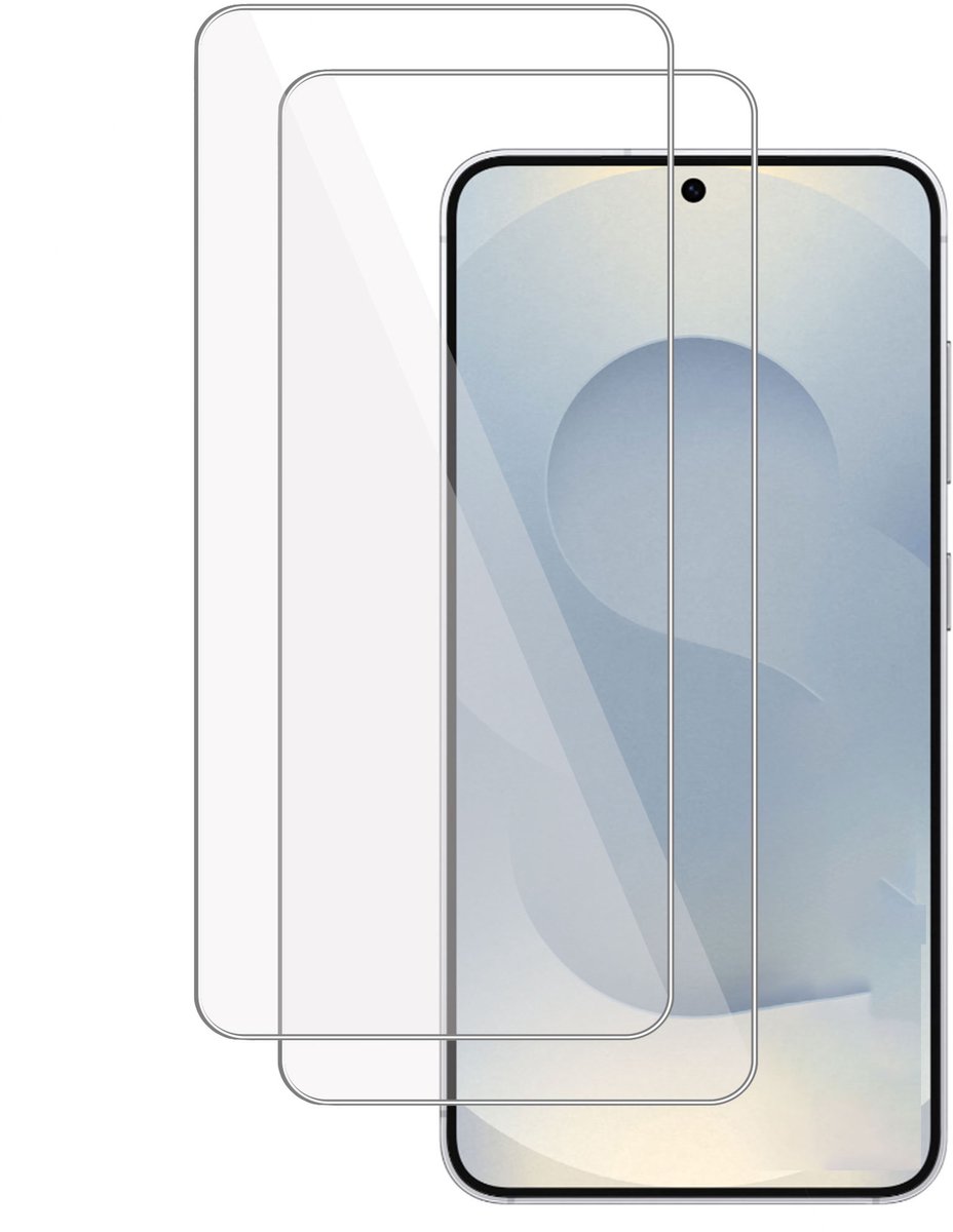 2x TechNow Screenprotector geschikt voor Samsung Galaxy S25 – Gehard Glas - Proteqt+