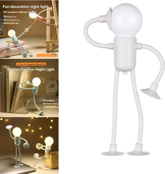 Led nachtlamp - 3D Zwaan - Led lamp - Voor aan de muur