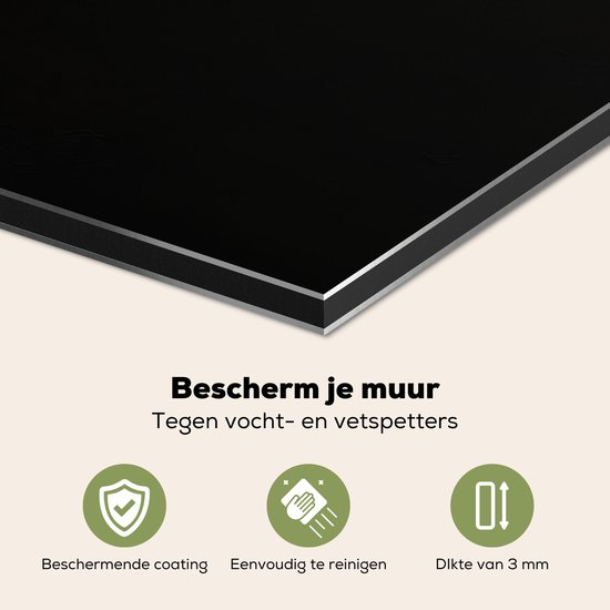 Crédence de Cuisinière en Aluminium 120x60 cm - Crabe - Rouge - Néon - Citation - Écran Pare-éclaboussures pour Plaque de Cuisson - Protection Murale