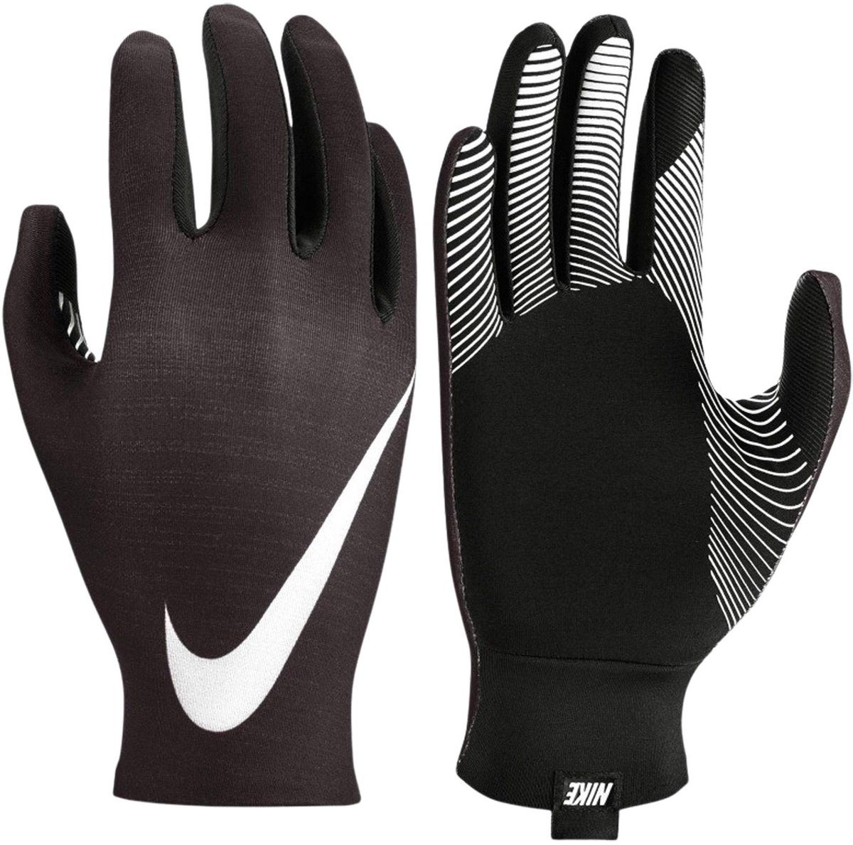 Nike Base Layer Spelers Handschoenen Dames Zwart