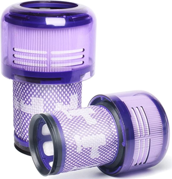 Replacements® HEPA filters geschikt voor Dyson V12 steelstofzuigers – 2 stuks