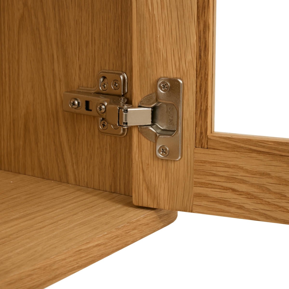 Wandkast Hangend Naturel Oil - Eiken Fineer - 180x34x60 cm - Wandkast Nyborg - Giga Meubel