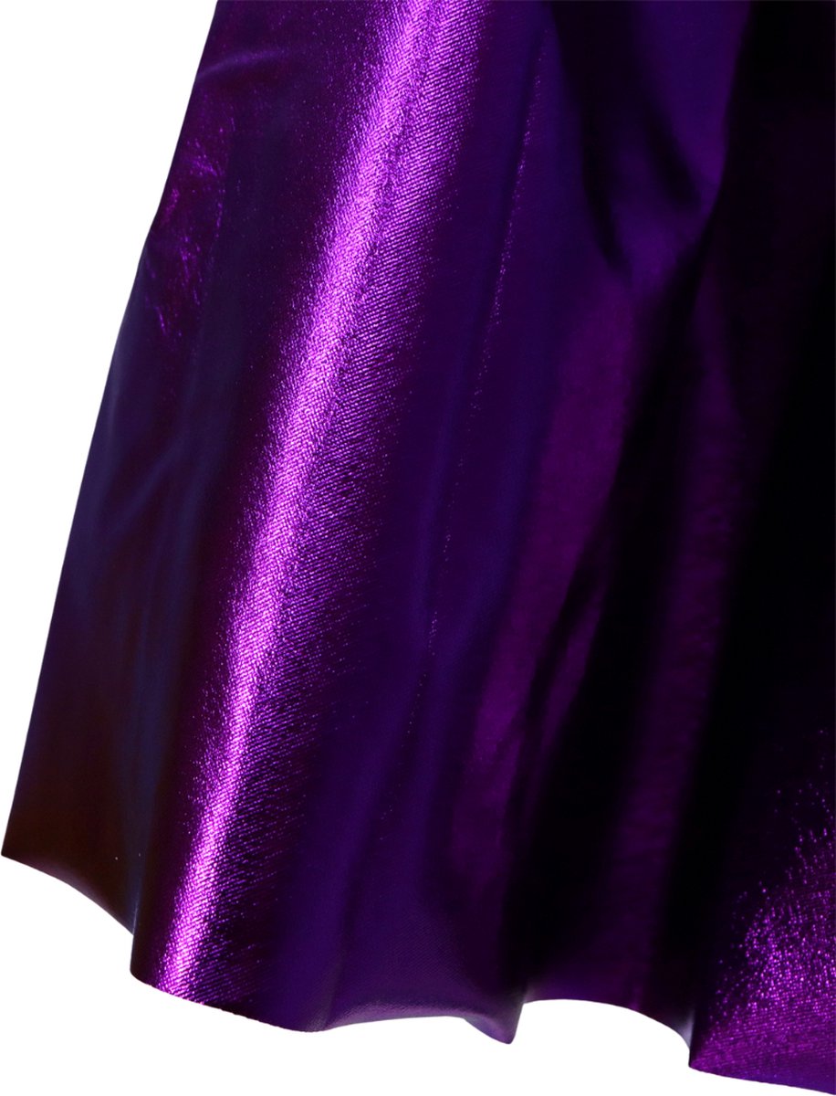 Joya Party® Mermaid Verkleed Jurk Volwassenen | Blauw en Paarse Glamour Jurk | Carnaval Verkleedjurk Dames | Prinsessenjurk Vrouwen | Zeemeermin Verkleed kleding | Carnavalskleding | — afbeelding 4