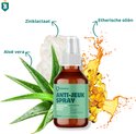 Bobiotics Anti-Jeuk Spray met aloë vera, zinklactaat en etherische oliën. Helpt tegen jeuk, huidirritatie en rode plekken.