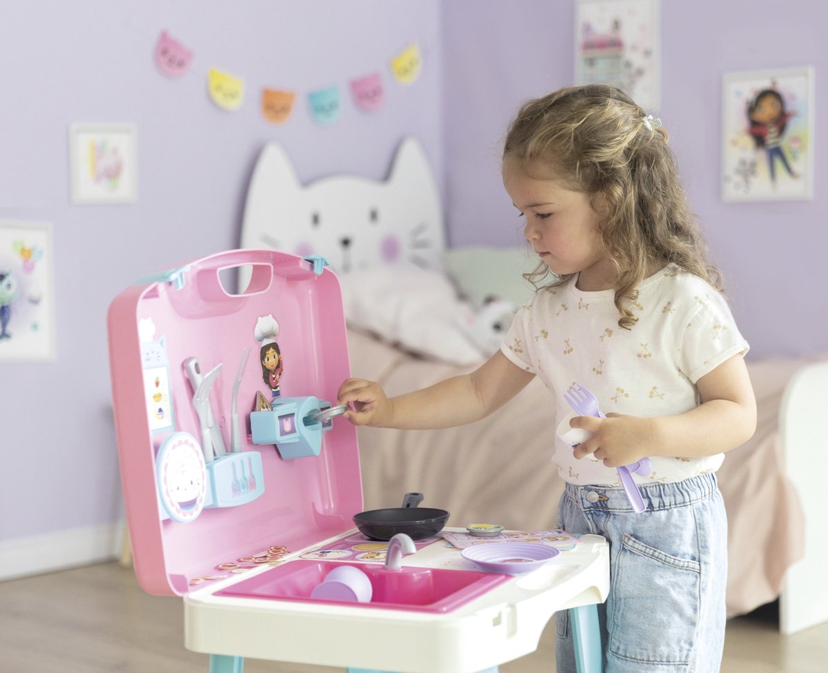 Smoby - Gabby's Dollhouse - Gabby's Keuken - Vanaf 3 jaar. — afbeelding 12
