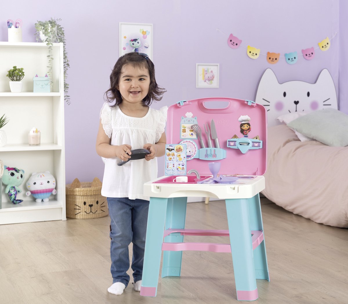 Smoby - Gabby's Dollhouse - Gabby's Keuken - Vanaf 3 jaar. — afbeelding 6