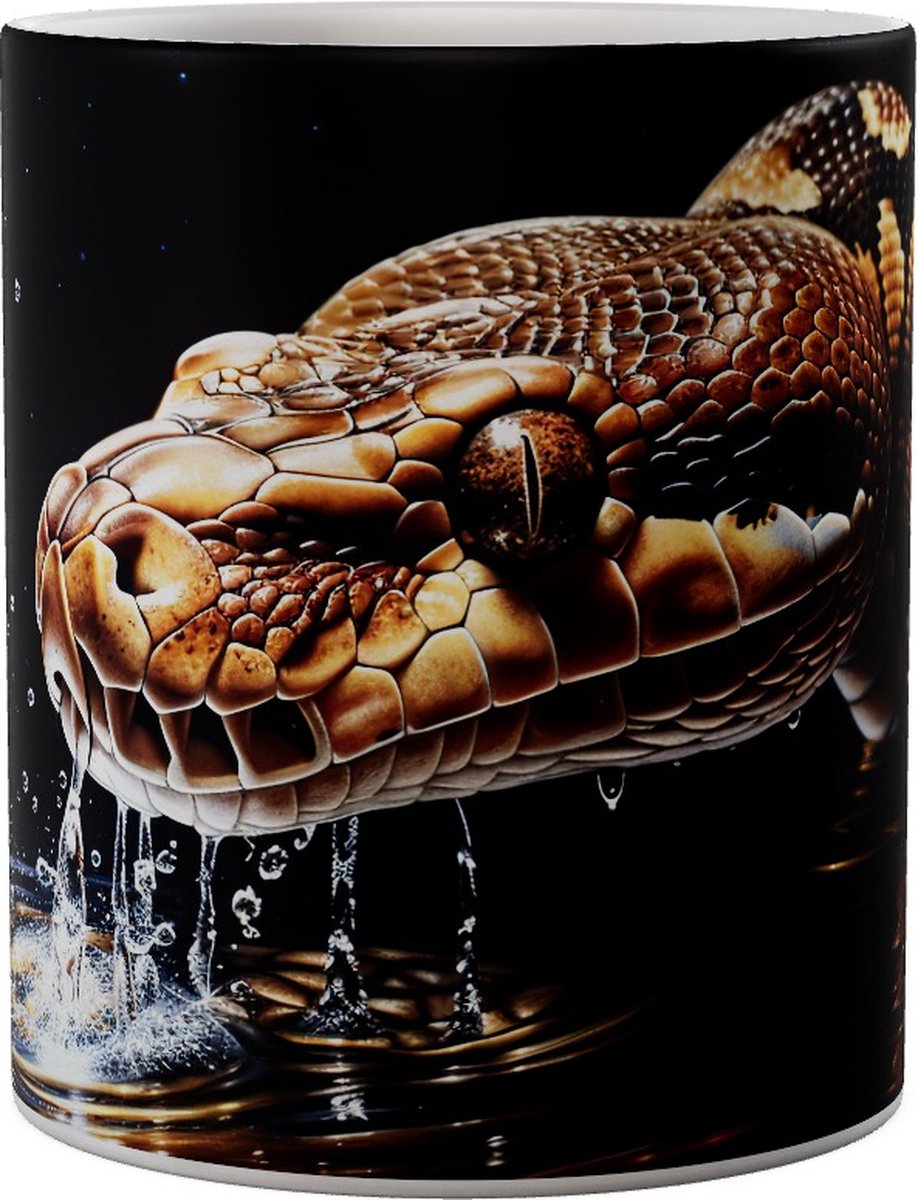 Slang Python In Water - Mok 440ml 440