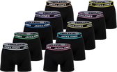 Jack&Jones Boxers JACLIMES SOLID TRUNKS 10 PACK Set de 10