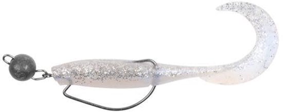 Zebco Demonic Curly Tails 7.5cm (3 pcs) - Kleur : Natural van Zebco — afbeelding 3