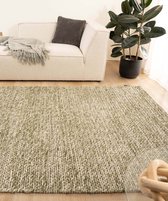 Tapis en laine - Hyssing vert olive 200x300 cm