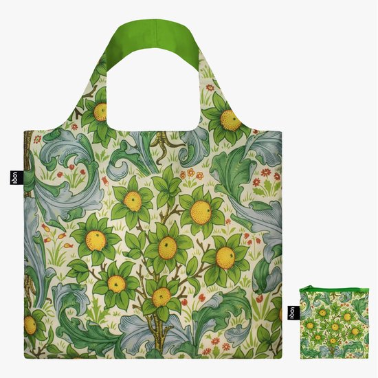 Sac cabas pliable LOQI - Impression artistique - William Morris Orchard, Dearle, 1899