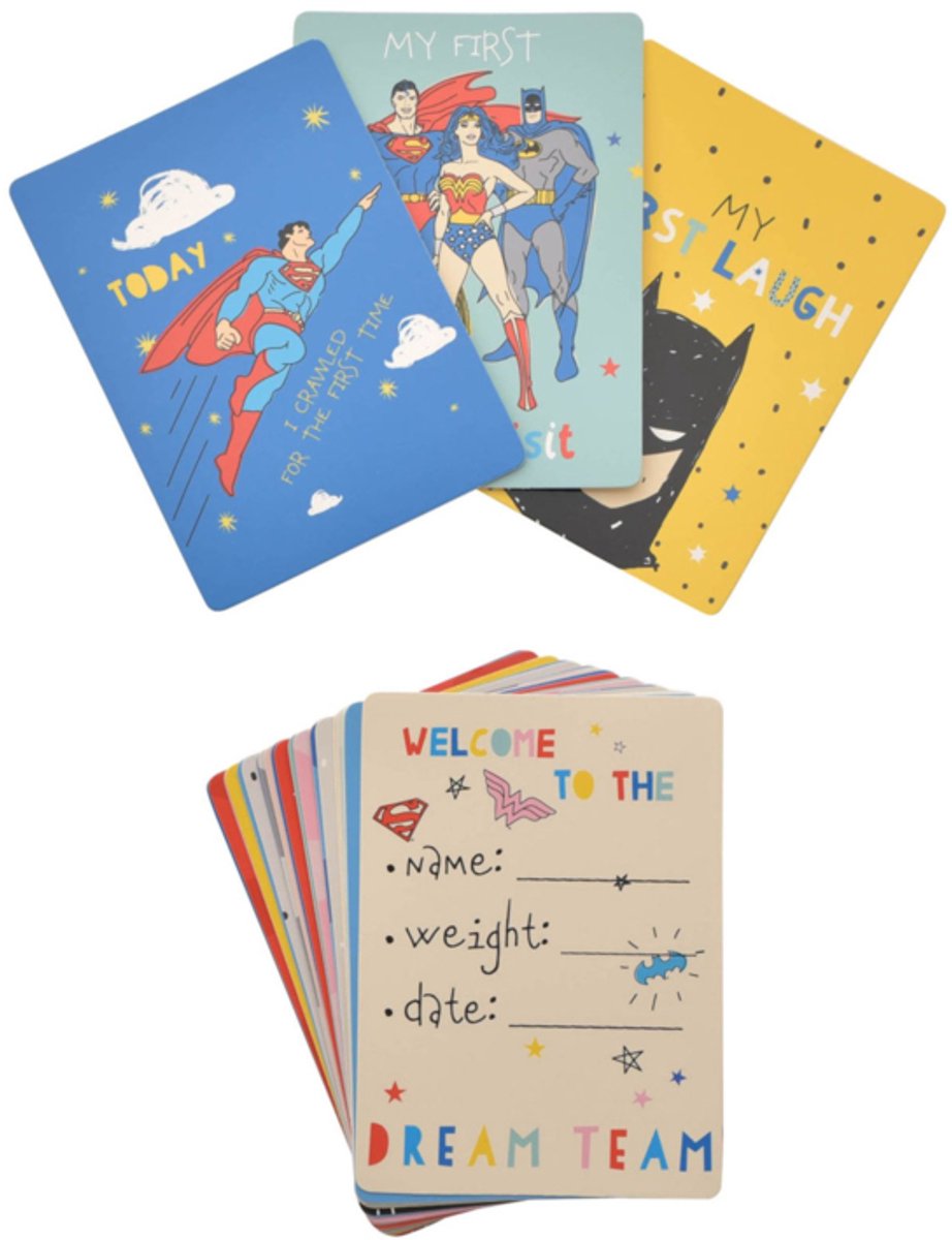 Warner Bros' Little heroes, Milestone Cards