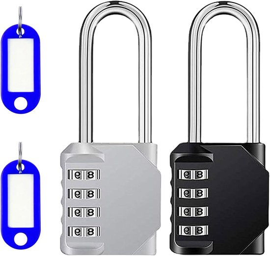 Digitaal cijferslot met sleutelhangers - Diefstalbeveiliging hangslot