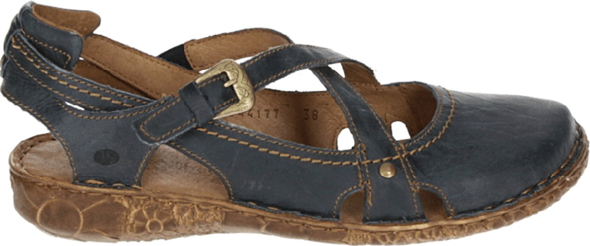 Josef Seibel ROSALIE 13 Platte sandalenDames Sandalen Blauw