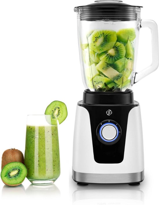 Smoothie Maker Met 1.5 L Glazen Kan Blender To Go Rood