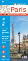 Michelin 54 Parijs Stadsplattegonrd