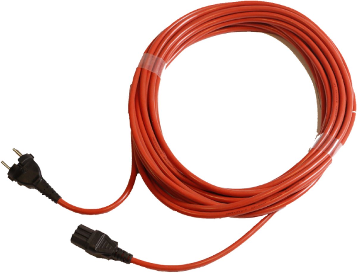 Numatic stofzuigersnoer t.b.v. PPR Stofzuigers 12,5m Stekker/Plug