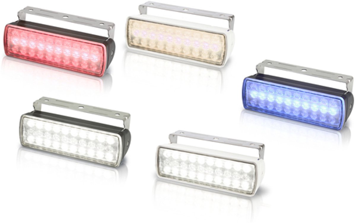 Hella Marine Sea Hawk Xl Ip67 Led-lamp 9-32v 12w Transparant