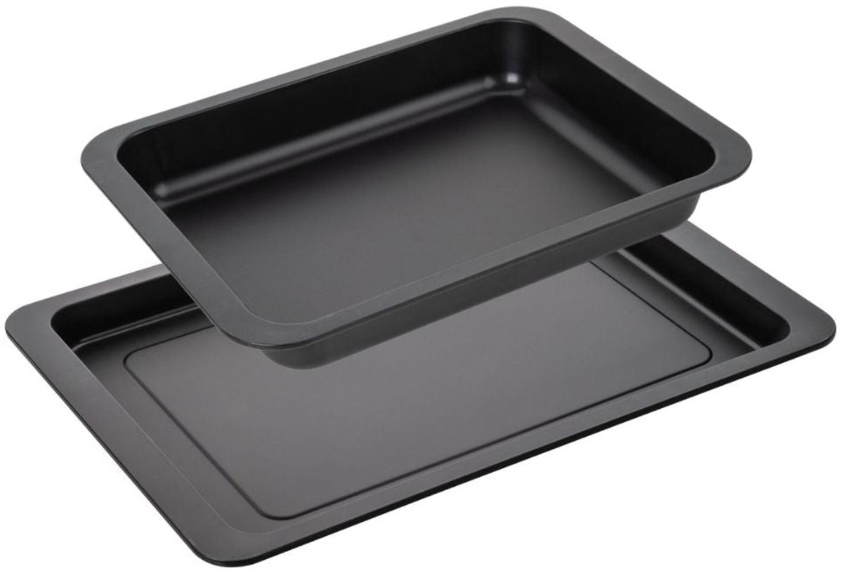 Set van 2 rechthoekige ovenschaal 42 x 29 cm en 36 x 27 cm Zenker Special Countries