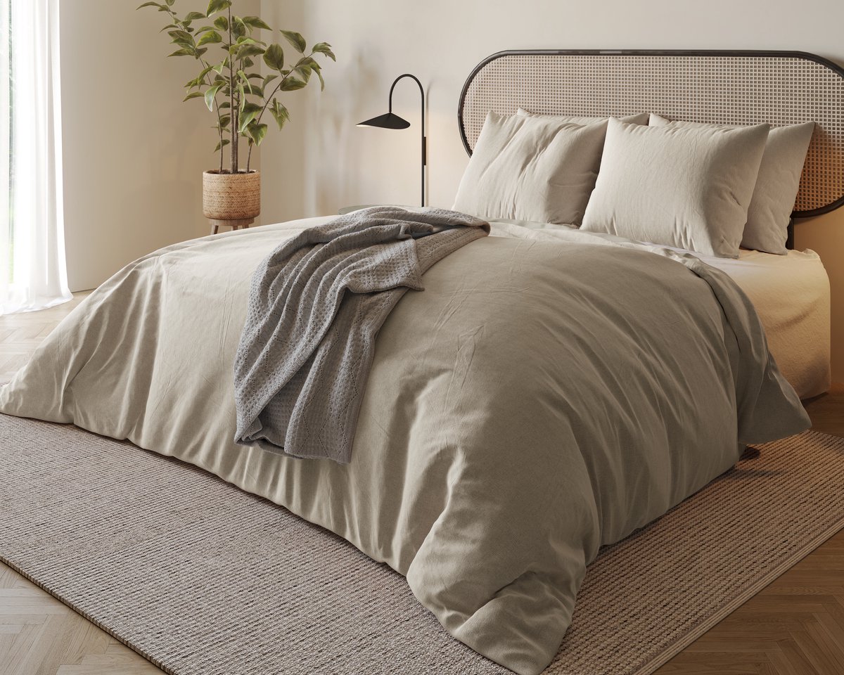 CLARYSSE Dekbedovertrek Noa 260x240 cm (berk 3042) zonder slopen