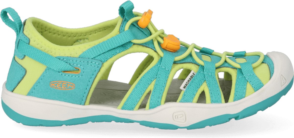 Keen Moxie Older Kids Sandalen Bright Aqua/Bright Marigold Blauw